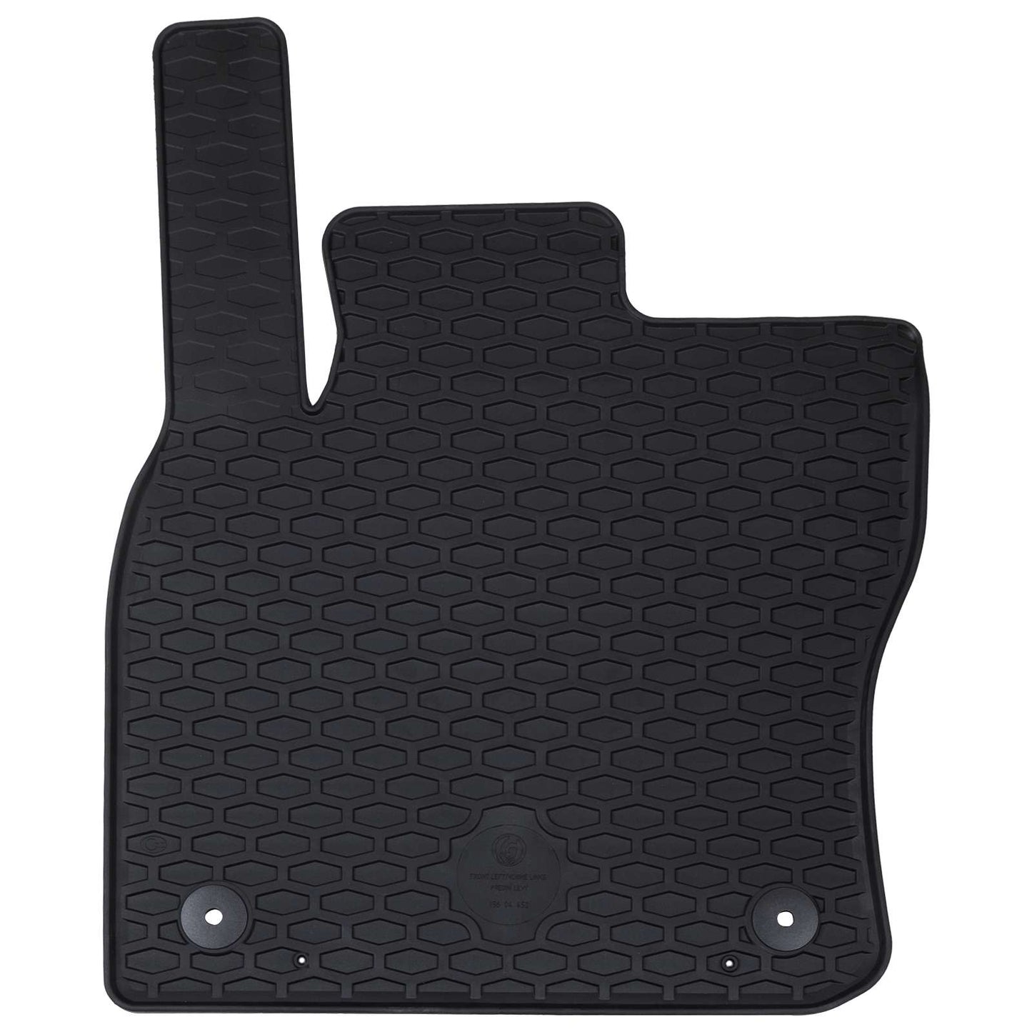 Tappetini auto Vidaxl 4 pezzi neri VW Tiguan, per Touran TPE