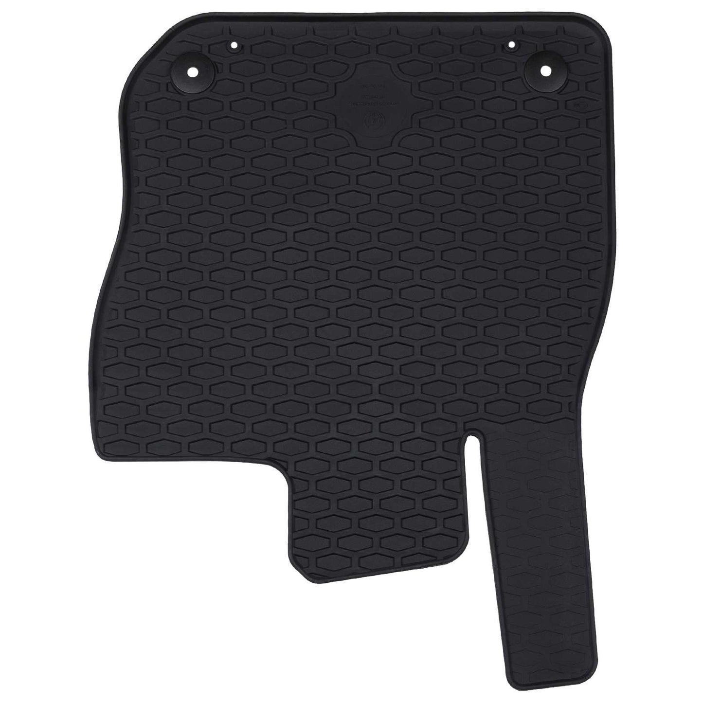 Tappetini per auto VidaXL 4 pezzi in TPE nero