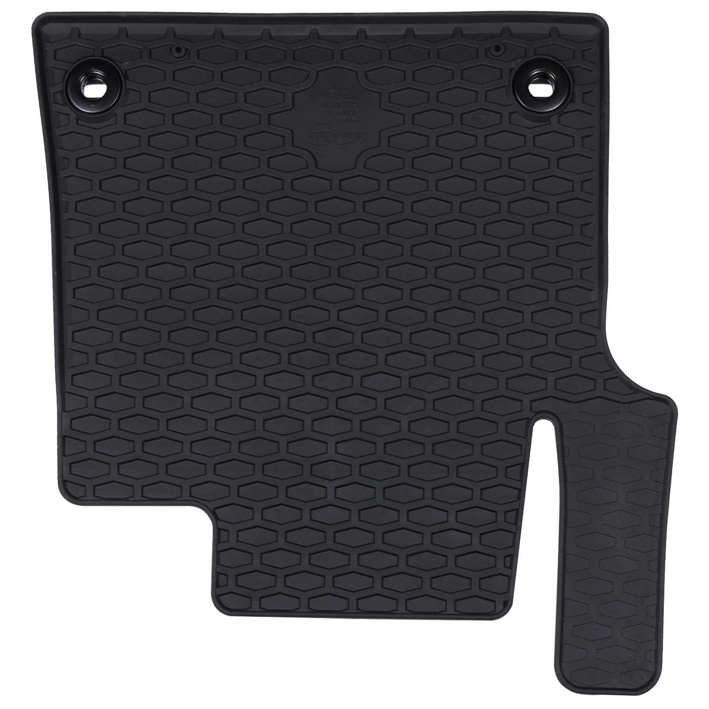 Tappetini per auto VidaXL 3 pezzi in TPE nero