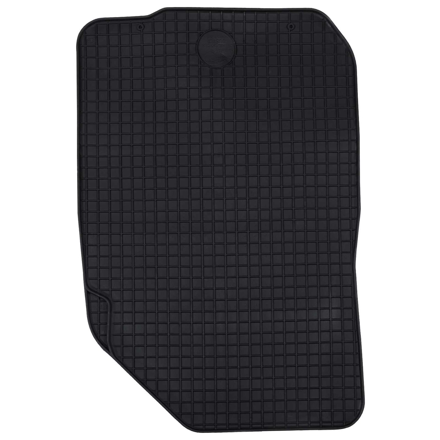 Tappetini per auto VidaXL 4 pezzi in TPE nero
