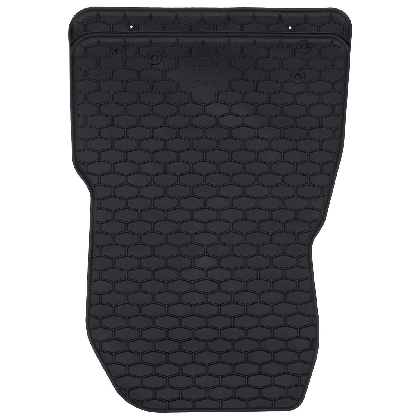 Tappetini per auto VidaXL 3 pezzi in TPE nero