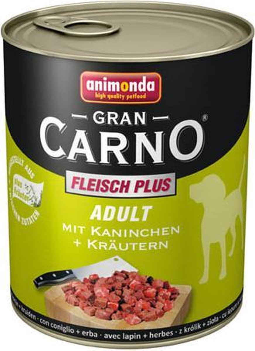 Animonda gran carno conejo grancarno + hierbas