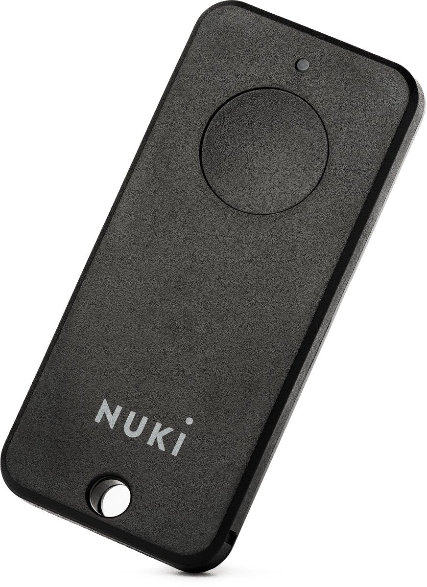 Nuki fob – bluetooth sleutelhanger – draadloos deur openen – compatibel met smart lock – zonder smartphone – zwart