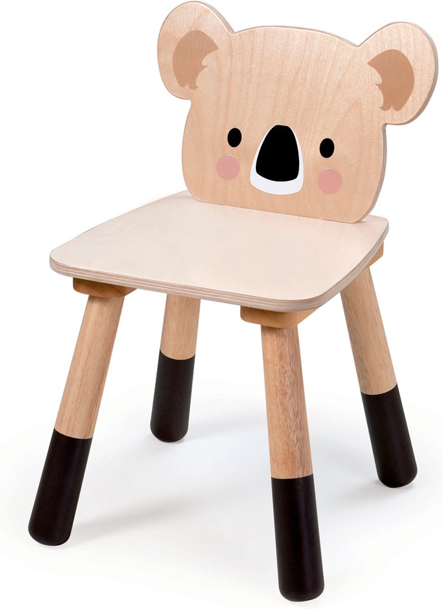Muebles de hojas tiernas: silla koala del bosque