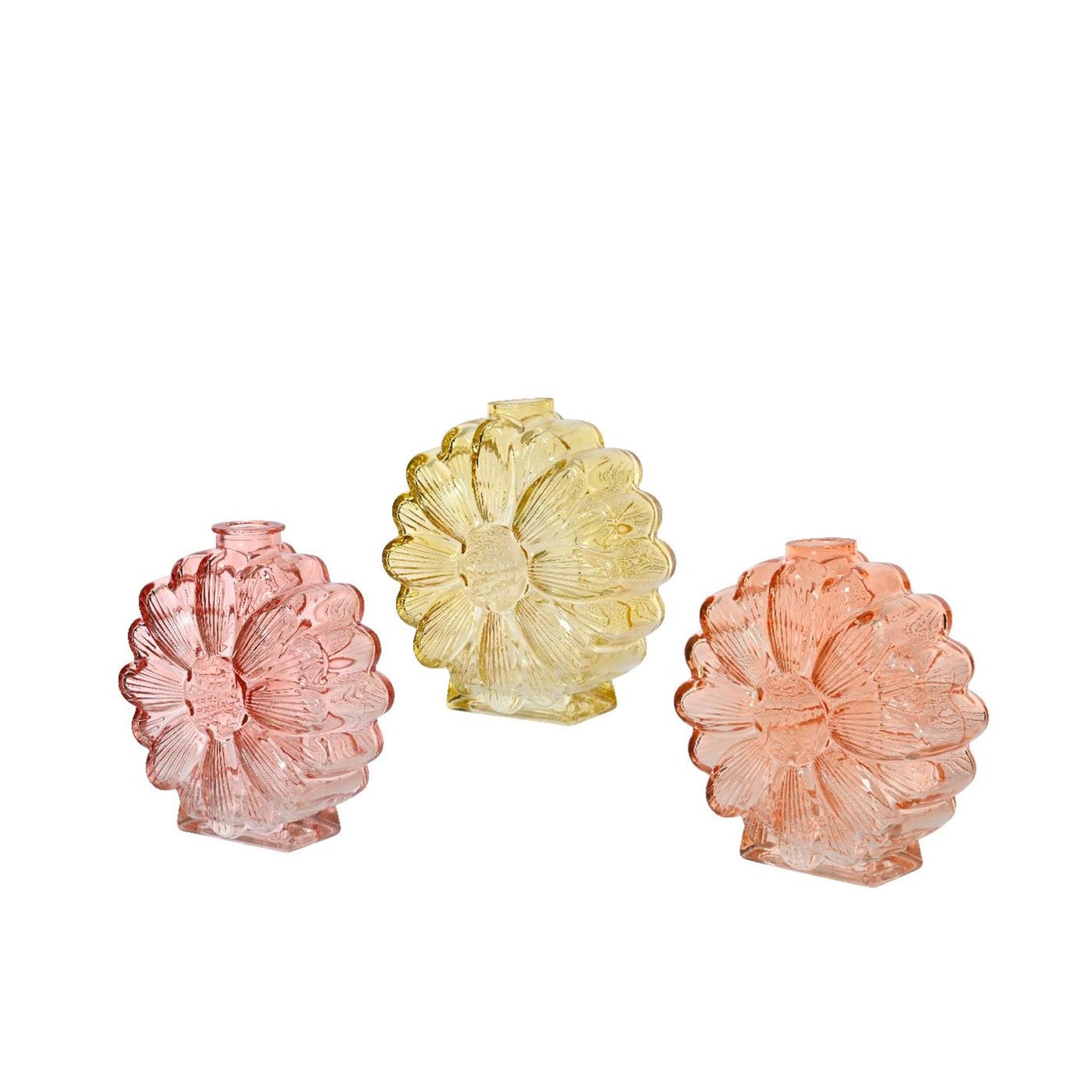 Decoris florero cristal 14x5,5x16,3cm