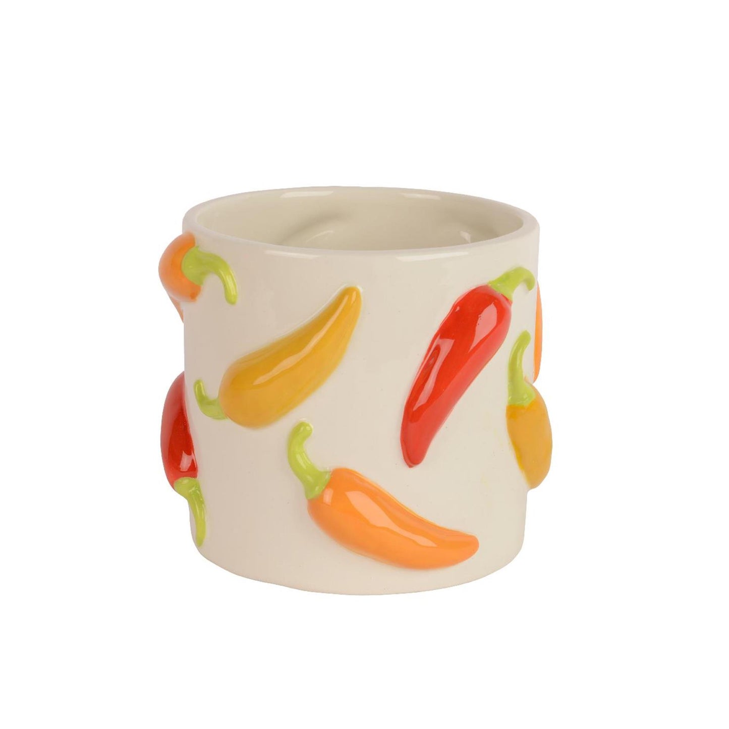 Decoris vaso da fiori pepe dolomite ø14,5xh13cm