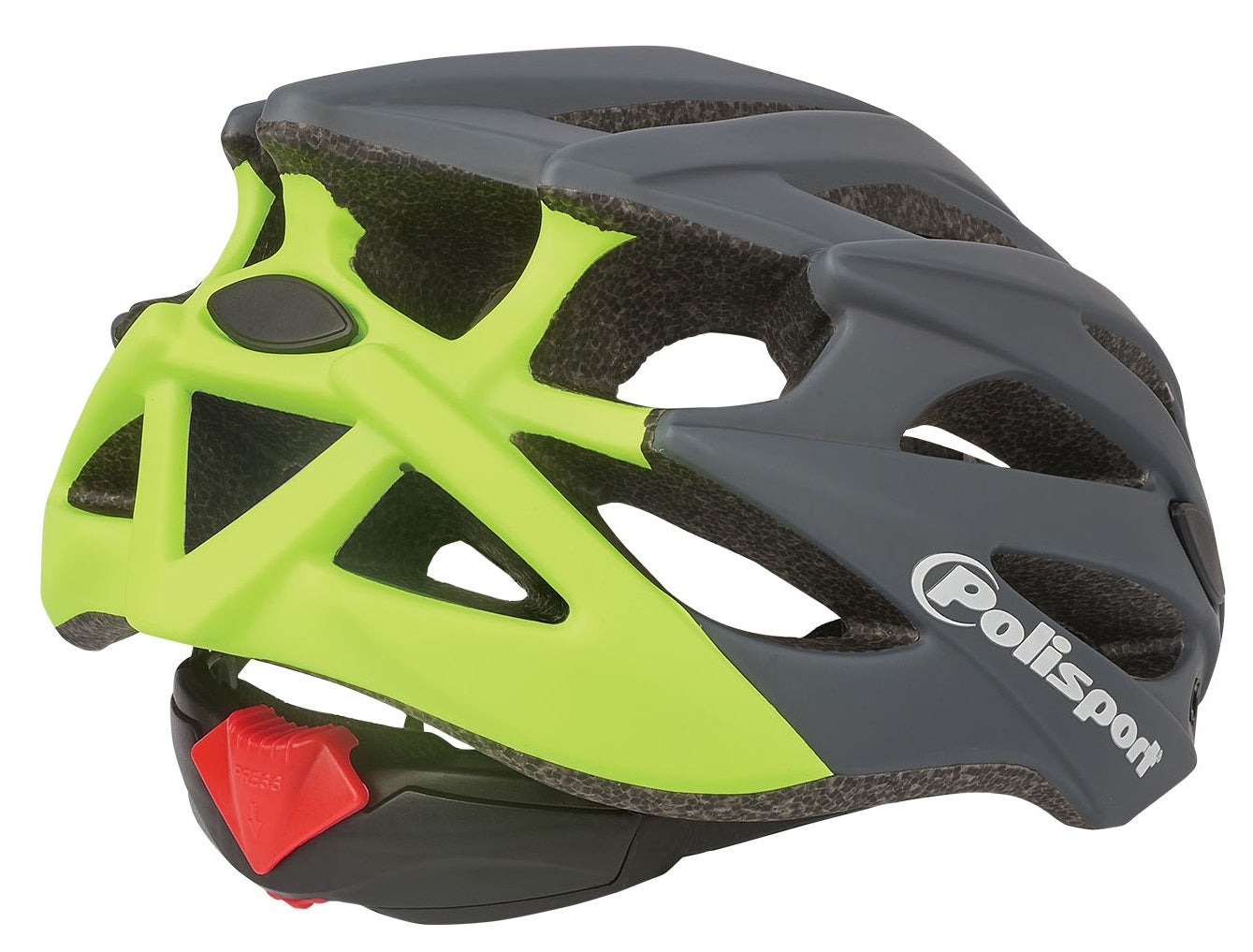 Casco de bicicleta Twig PoliSport L 58-61 cm Fluo amarillo
