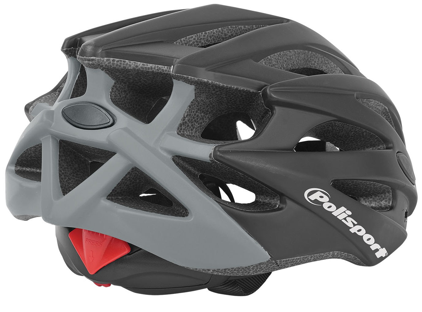 Casco de bicicleta PoliSport Twig L 58-61 cm Negro Gray