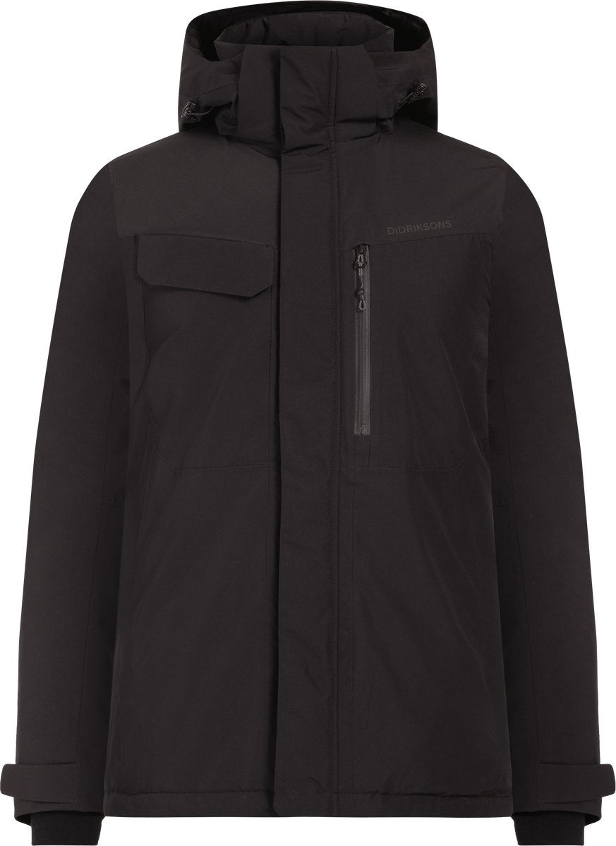 Giacca outdoor da uomo Didriksons stefan usx jkt - nera