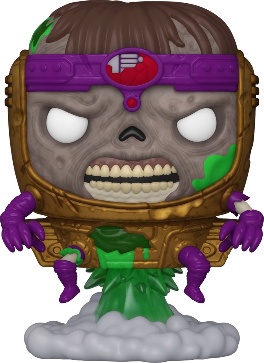 ¡Funko pop! marvel: zombies - zombie m.o.d.o.k.
