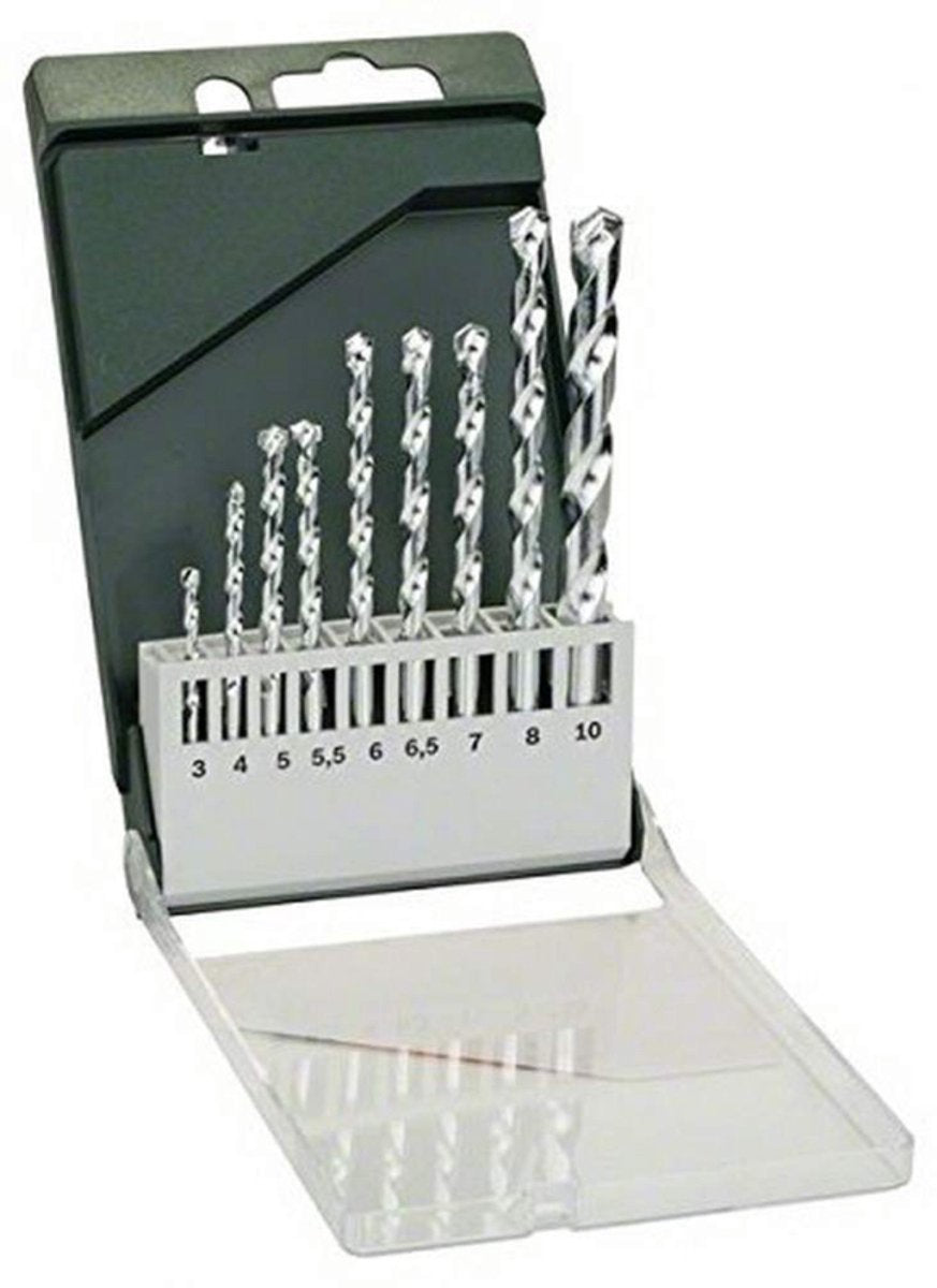 Set di punte Bosch - 9 pezzi - punte per muratura