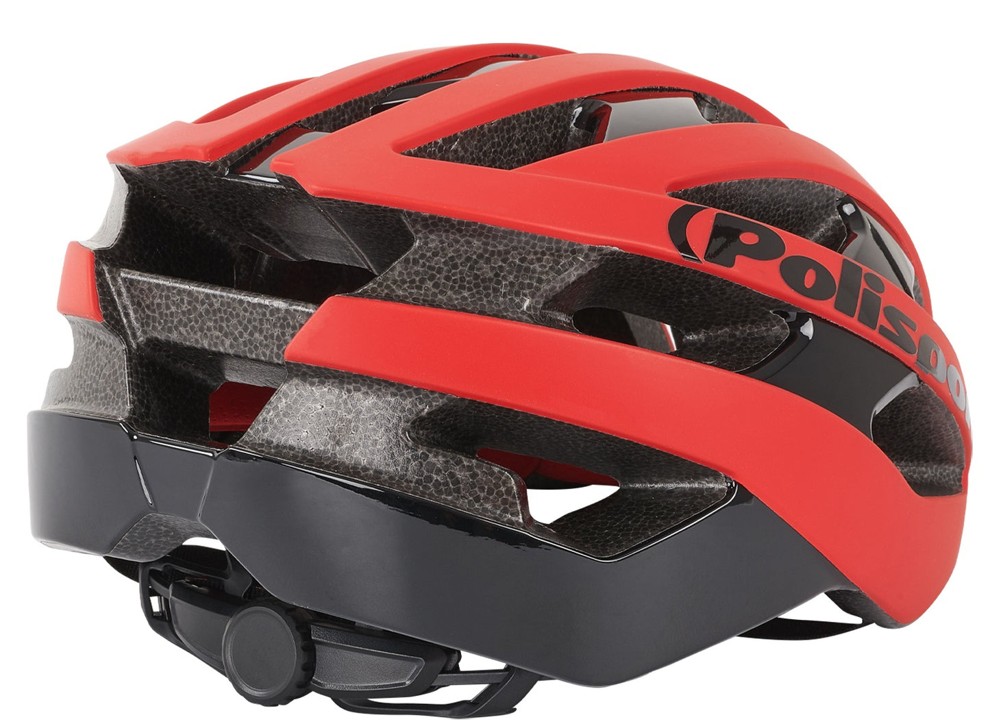 Casco de bicicleta PoliSport Light Pro L 58-62cm Matt Red Black