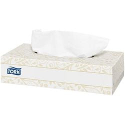 Fazzoletti viso premium Tork extra soft 21x21 bianco 2 strati
