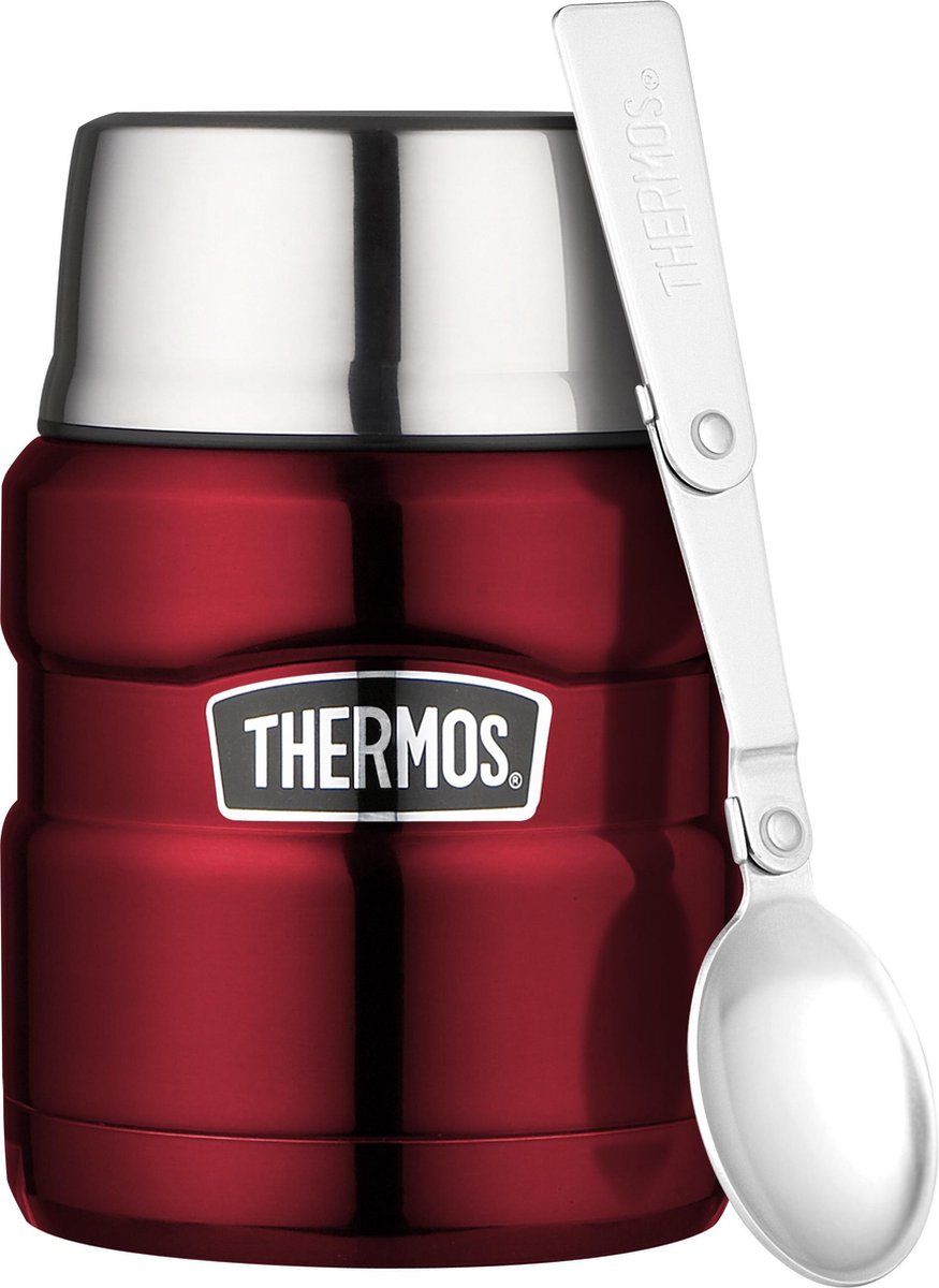 Thermos king voedseldrager rood 470ml
