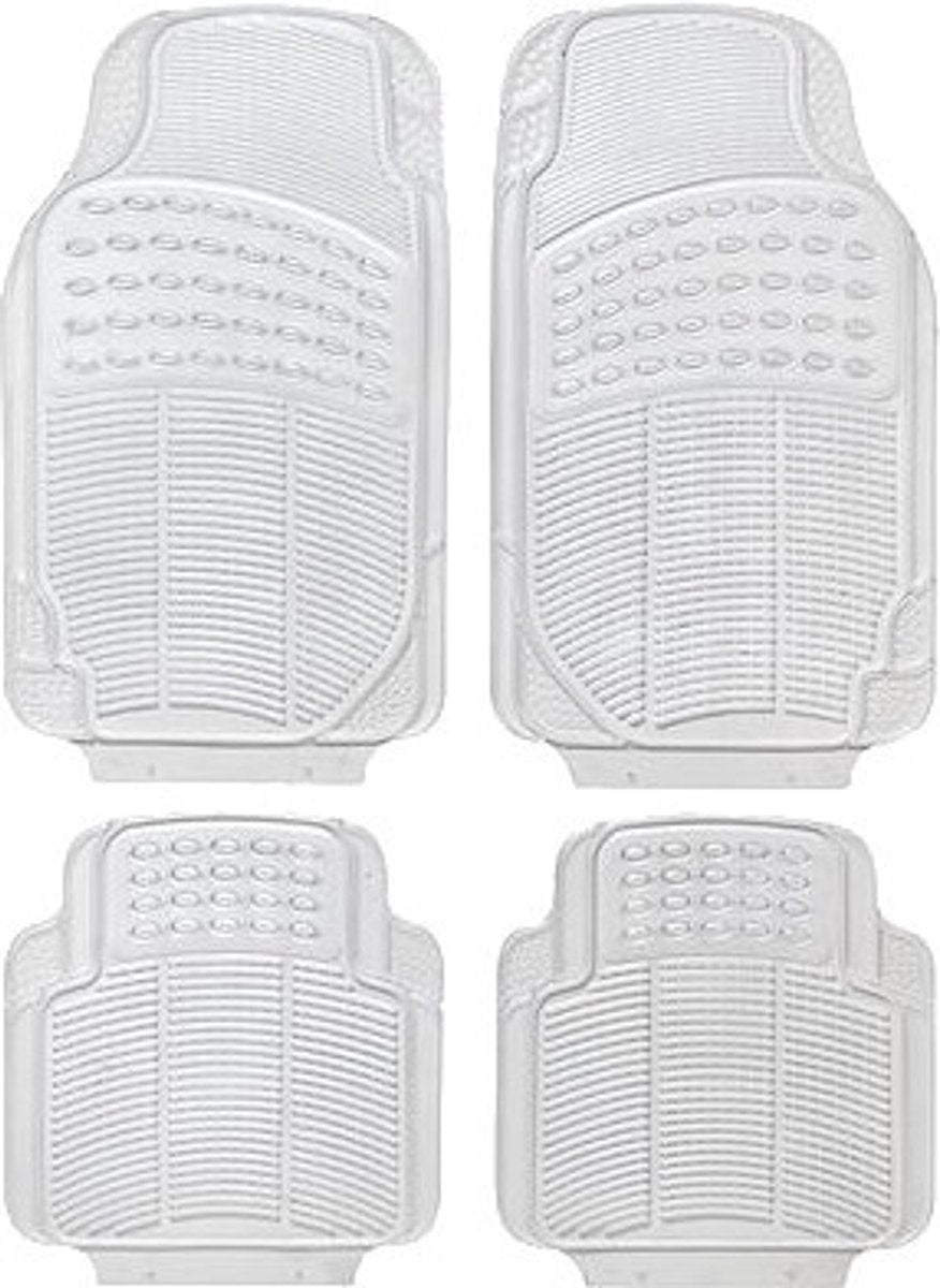 Set tappetini auto plus continental uni PVC trasparente 4 pezzi