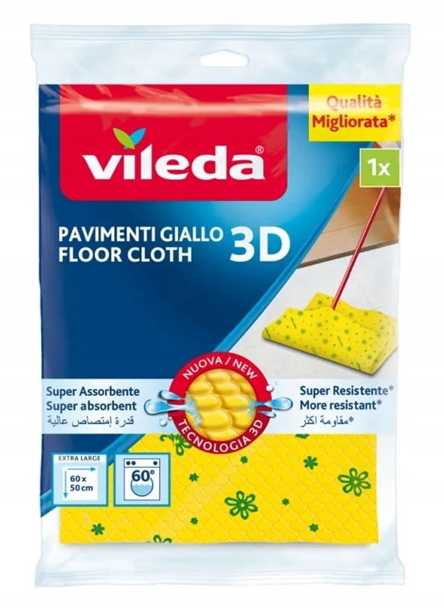 Mocio in microfibra 3D Vileda