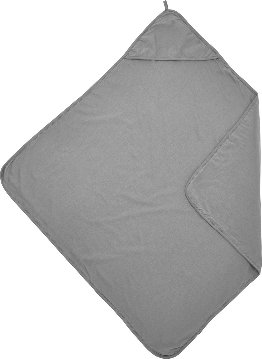 Capa de baño uni para bebé Meyco - gris - 80x80cm