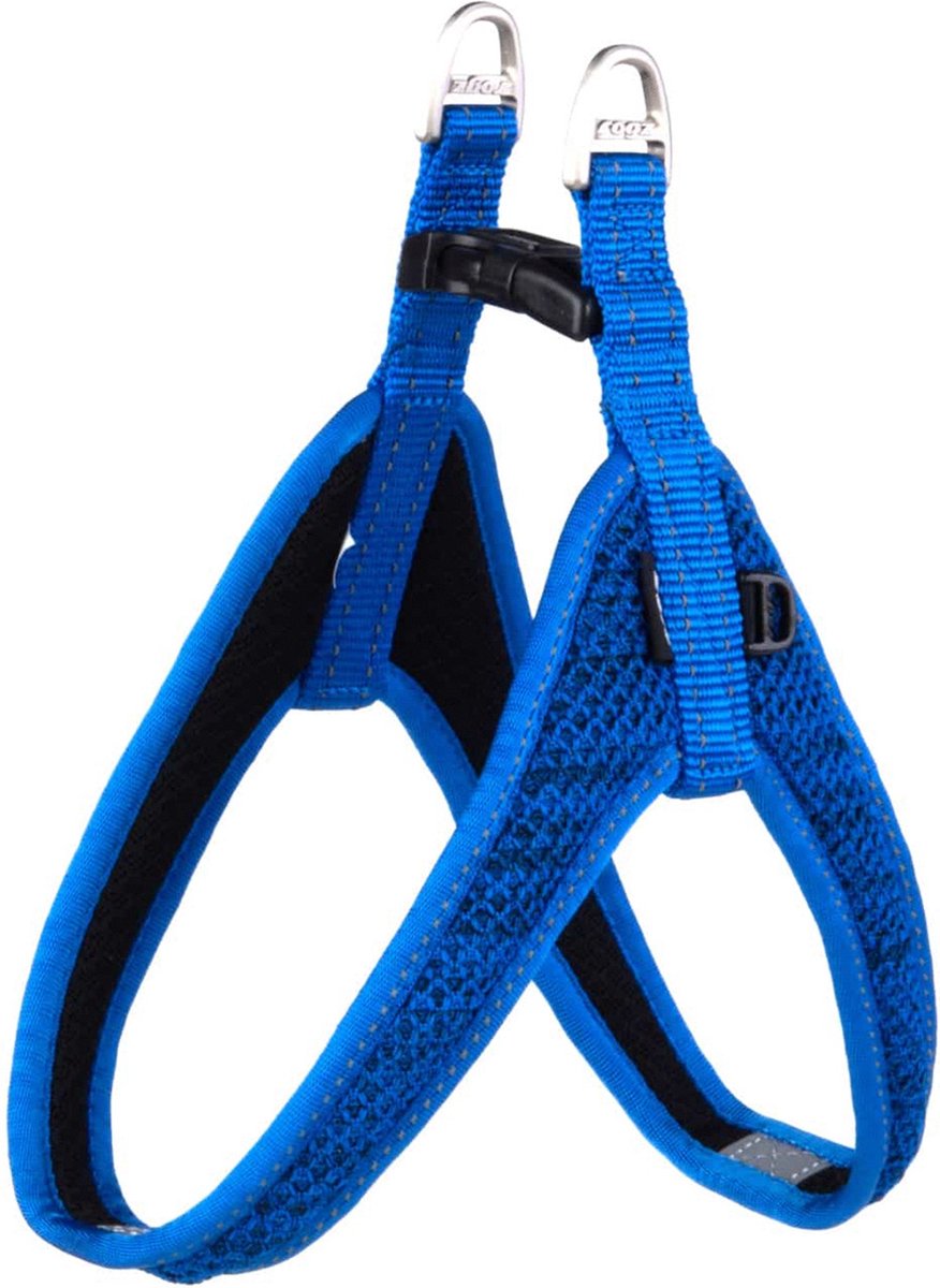 Rogz para perros arnés rogz Utility fast fit azul - arnés para perros - 32 cm
