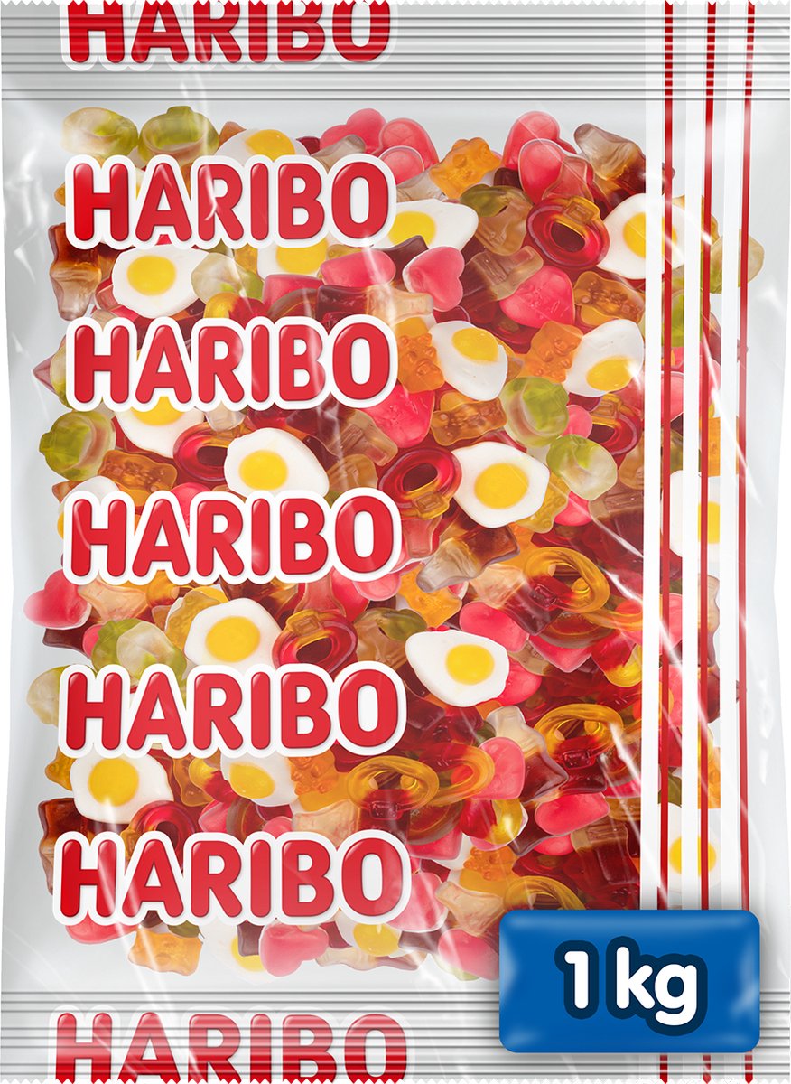 Haribo starmix - mezcla de dulces en sabores de frutas - bolsa de 1kg