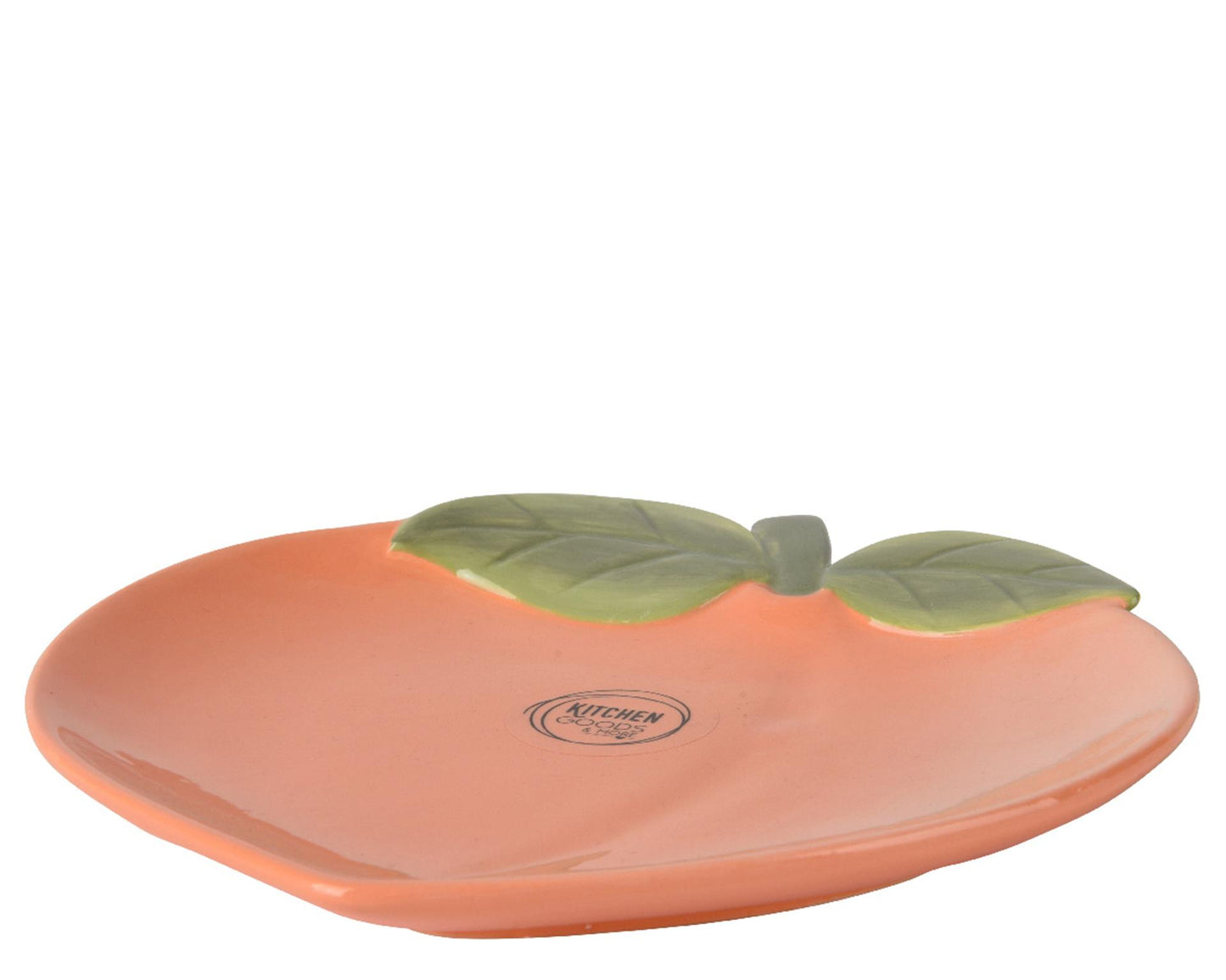 Piatto Decoris dolomite 16cm forma pesca