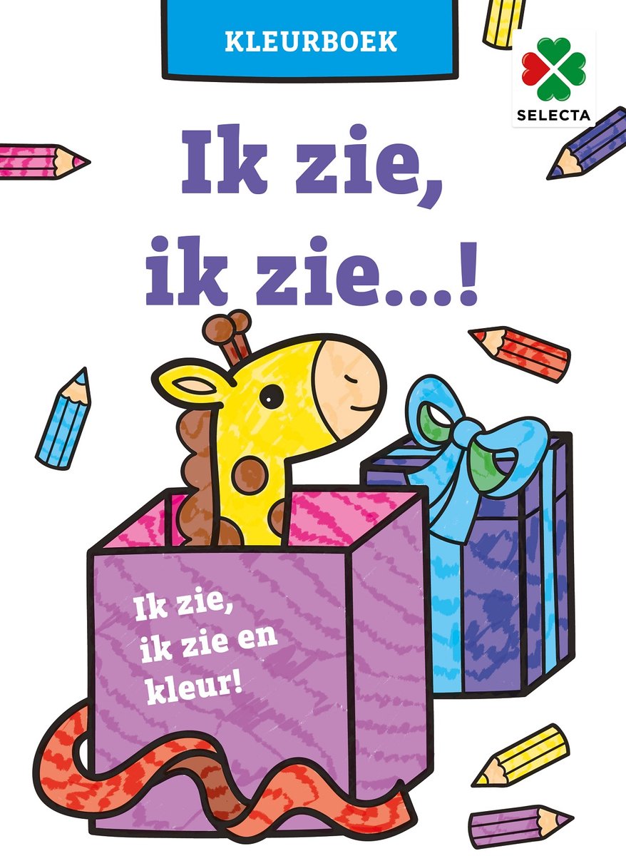 SelectA che vedo, vedo! Libro da colorare