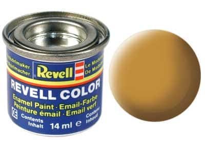 Revell Paint para el modelo de construcción de modelo 88 Mat de marrón ocre