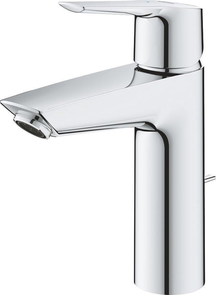 Rubinetto per lavabo Grohe Start - risparmio idrico - incluso scarico - cromato