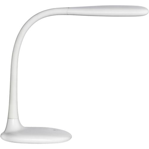 Lámpara LED Unilux 400093614 brazo metálico con cabezal y base de plástico