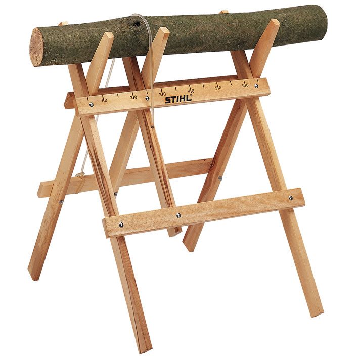 Cavalletto in legno Stihl | pieghevole - 8814602