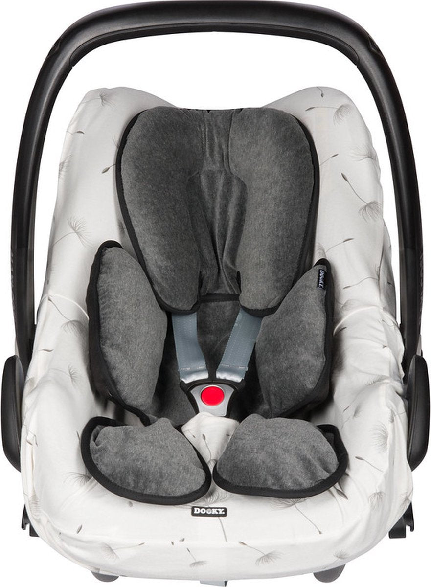Cojín universal para bebé Dooky - soporte suave para silla de coche, cochecito, capazo - lavable - 0-12 meses