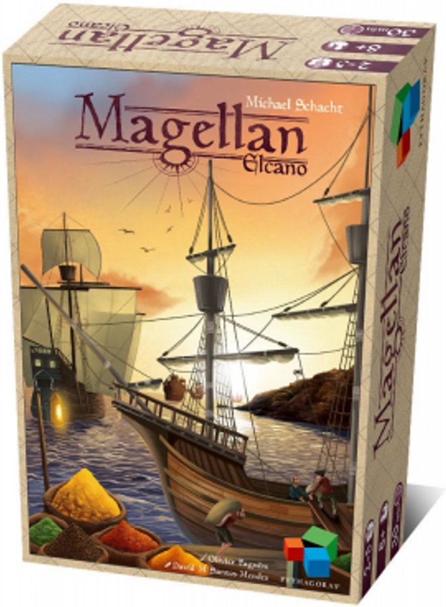 Geronimo games giochi di attitudine geek - magellan elcano - gioco di strategia - 2-5 giocatori - adatto da 7 anni