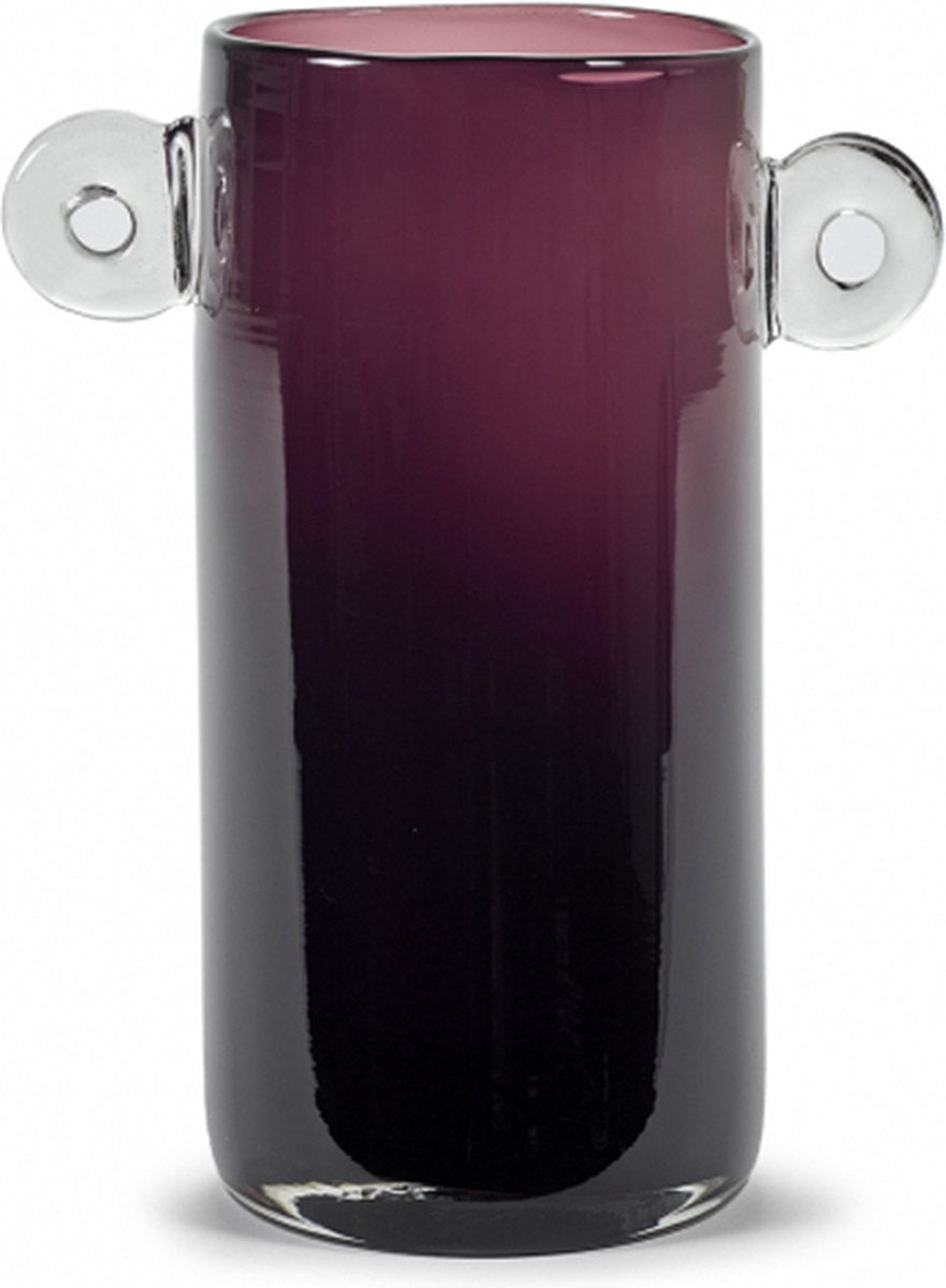 Serax - marie michielssen wind fire - vase - eggplant - 24 ø
