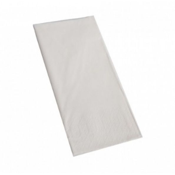 Servilleta blanca 40 x 40 cm 1 capa 1 8 pliegues 8x125 (1000 piezas)
