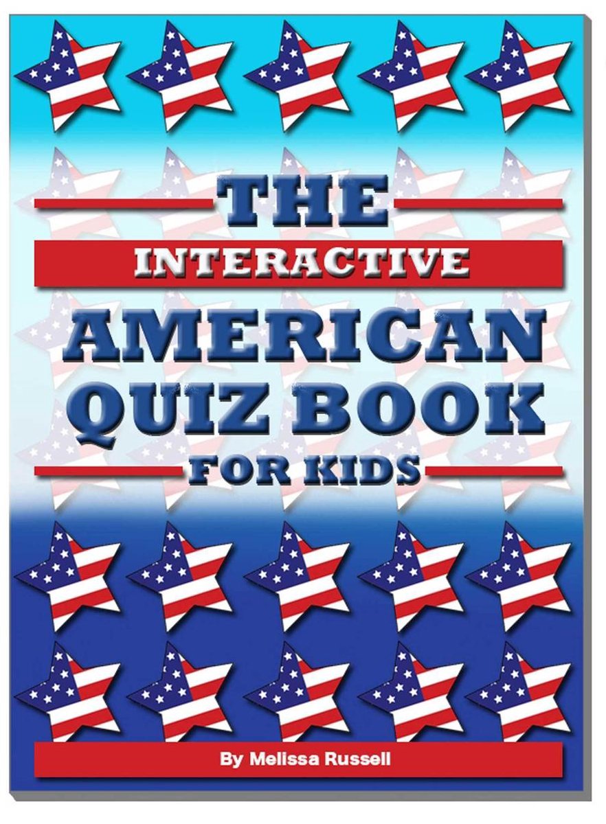 El libro de preguntas americano interactivo para niños.