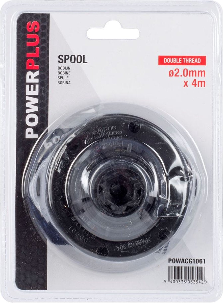 Bobina filo Powerplus per decespugliatore (2 pezzi)