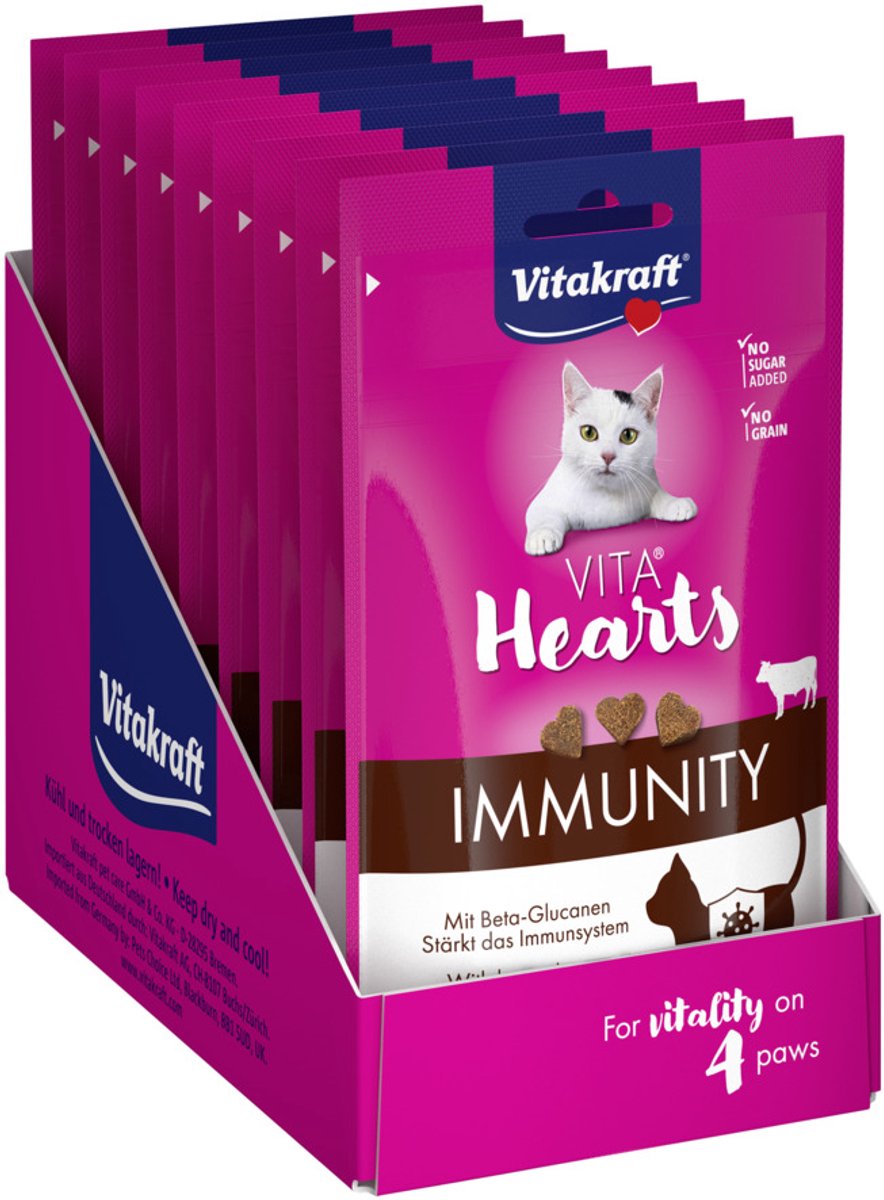 Vitakraft Hearts Immunity 9x40 grammi