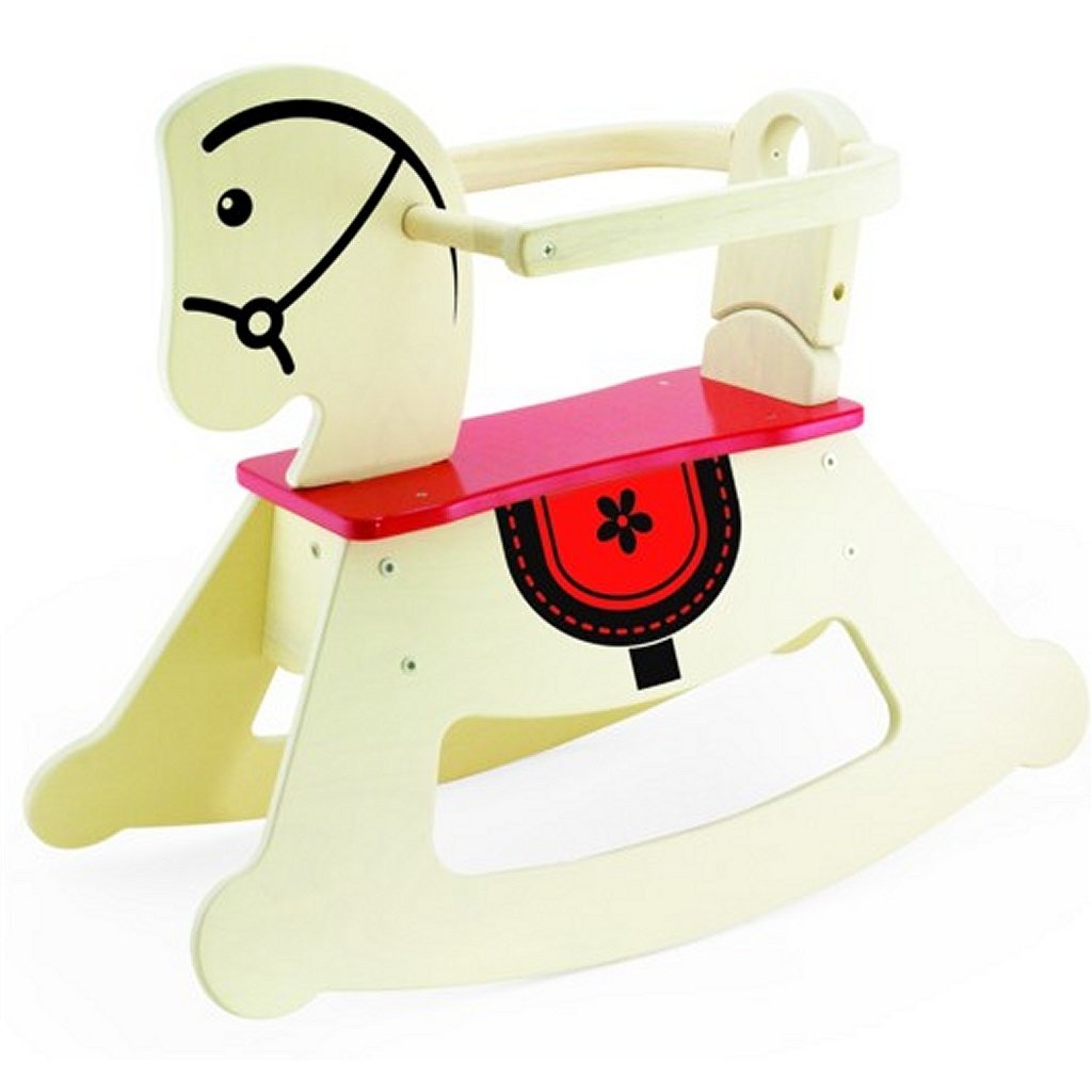 Pintoy Pintoy in legno a dondolo Highland