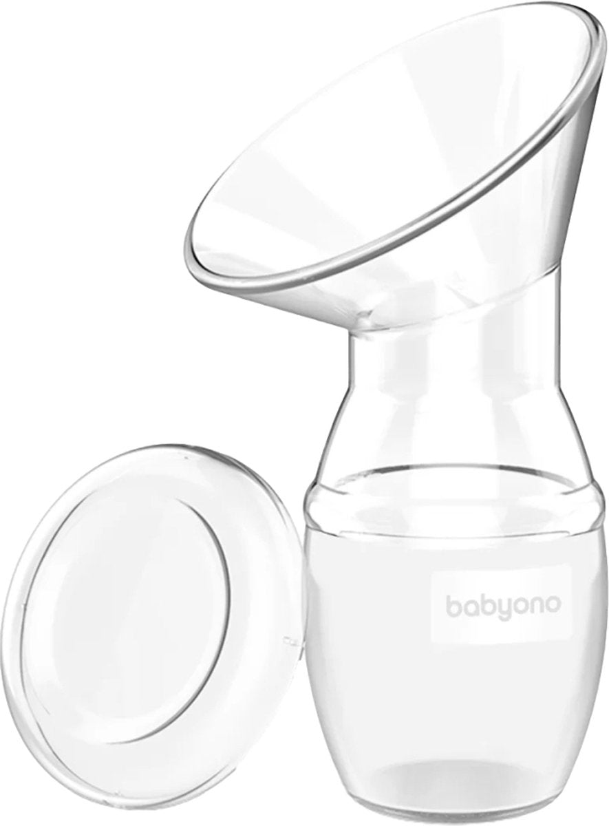 Babyono - raccoglitore di latte materno in silicone - raccoglitore di latte per allattamento - tiralatte in silicone
