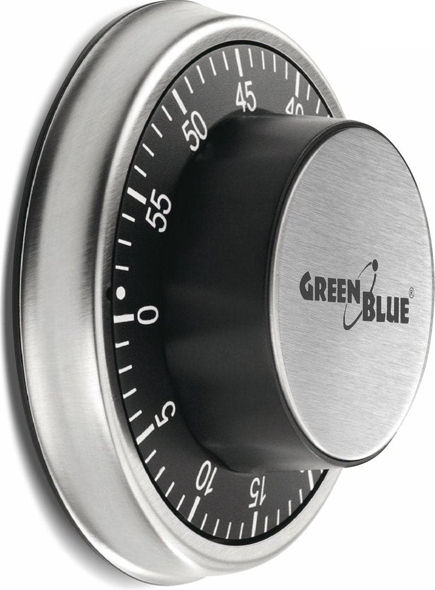 Greenblue gb152 - mechanische kookwekker - instelbaar van 1 tot 59 minuten