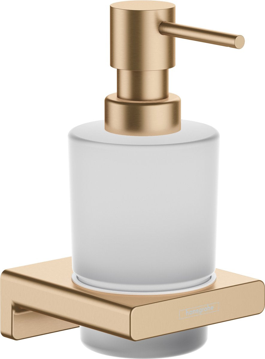 Dispenser sapone Hansgrohe Addstoris bronzo spazzolato