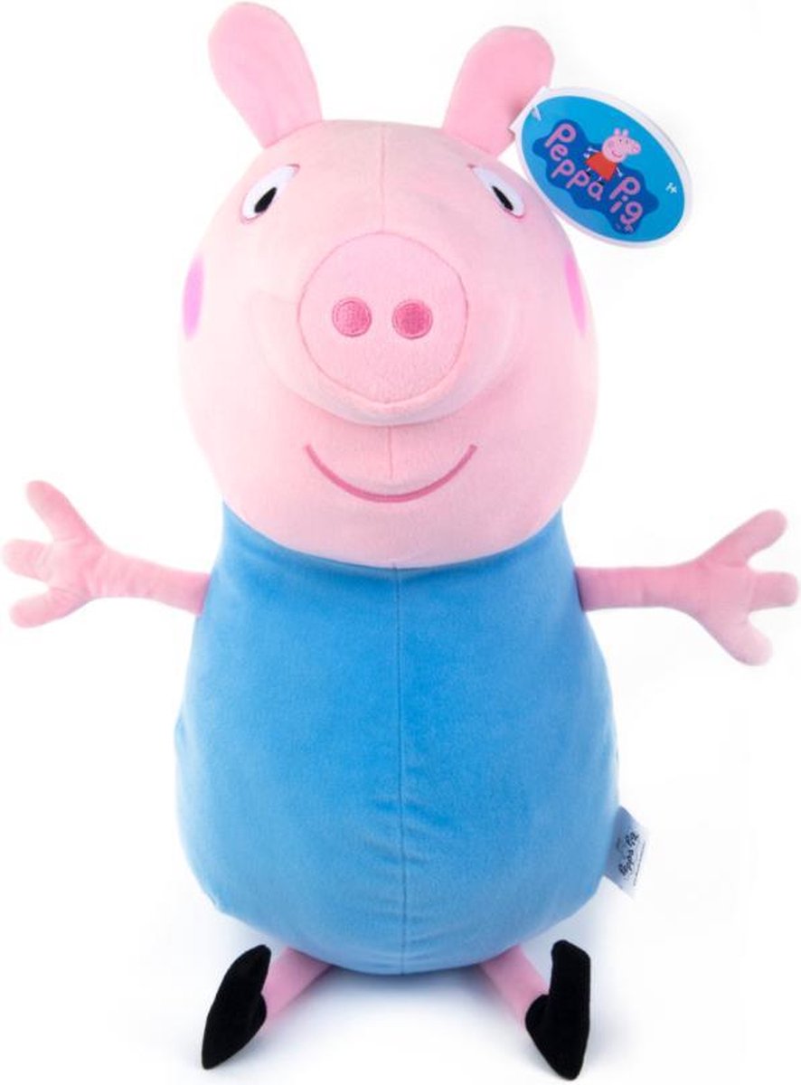 Peppa pig george peluche - peluche de 50 cm