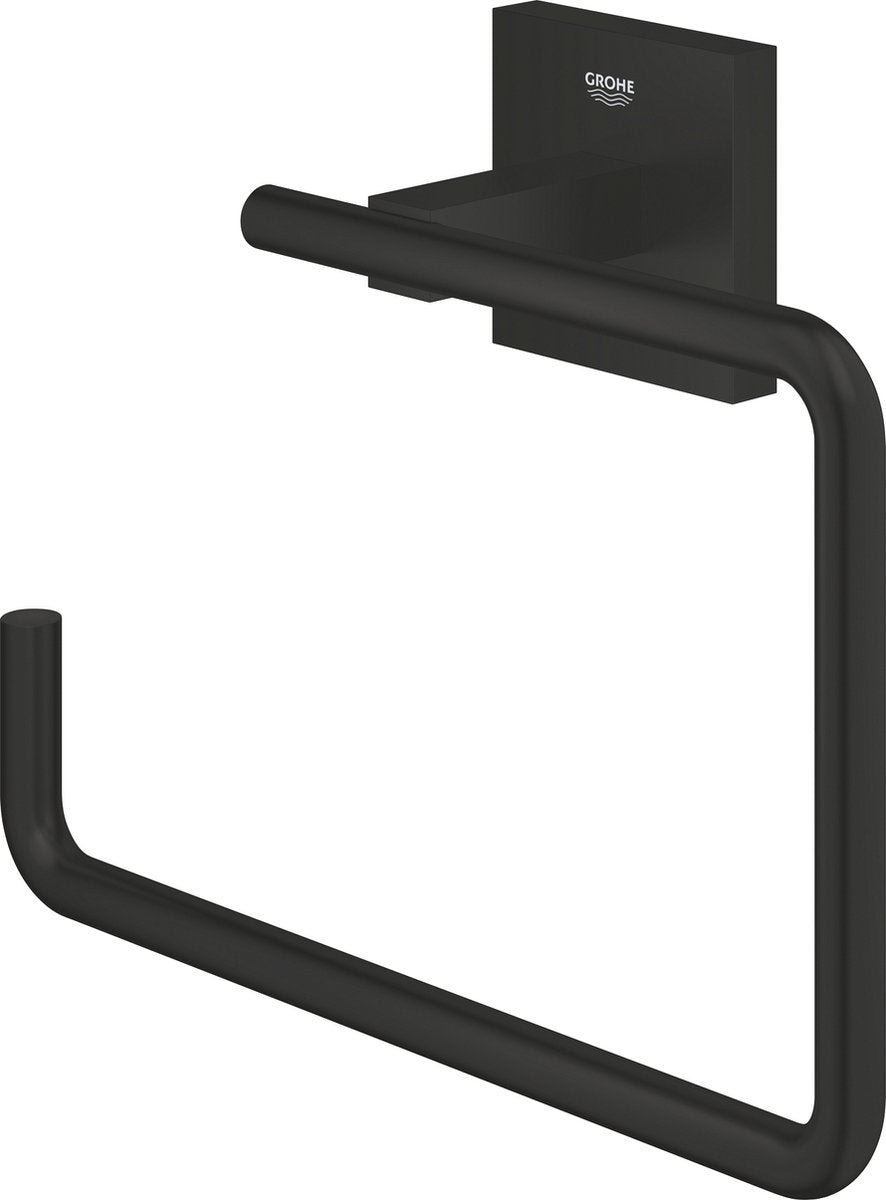 Grohe start cube toallero - negro mate