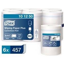 Papel limpiador tork m2 2 capas blanco