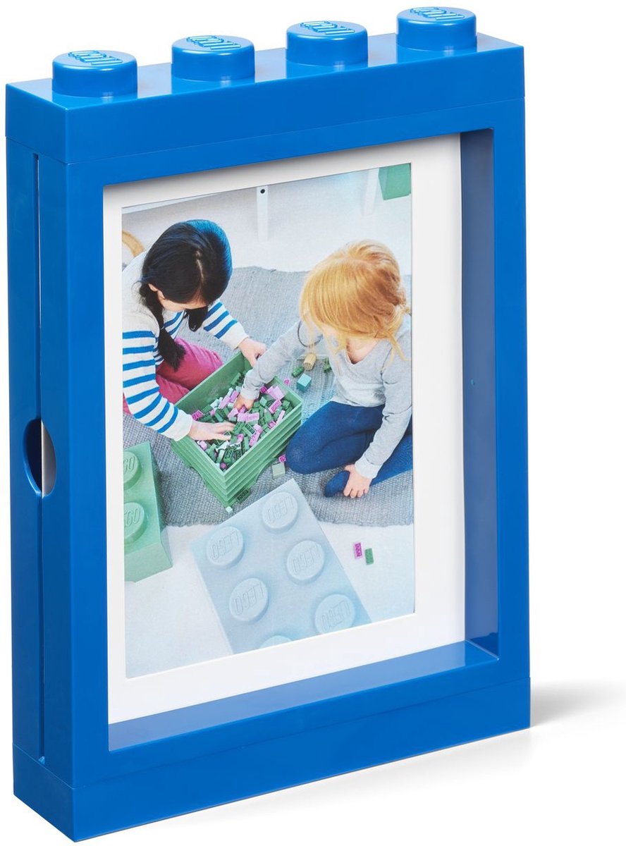 Lego - cornice per foto - polipropilene - blu