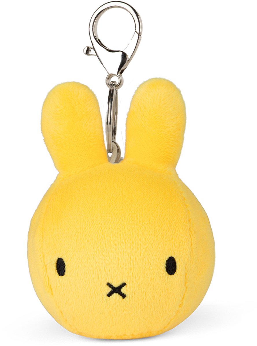 Giochi bon ton Miffy - portachiavi palla squish - giallo - 9 cm - 3,5''