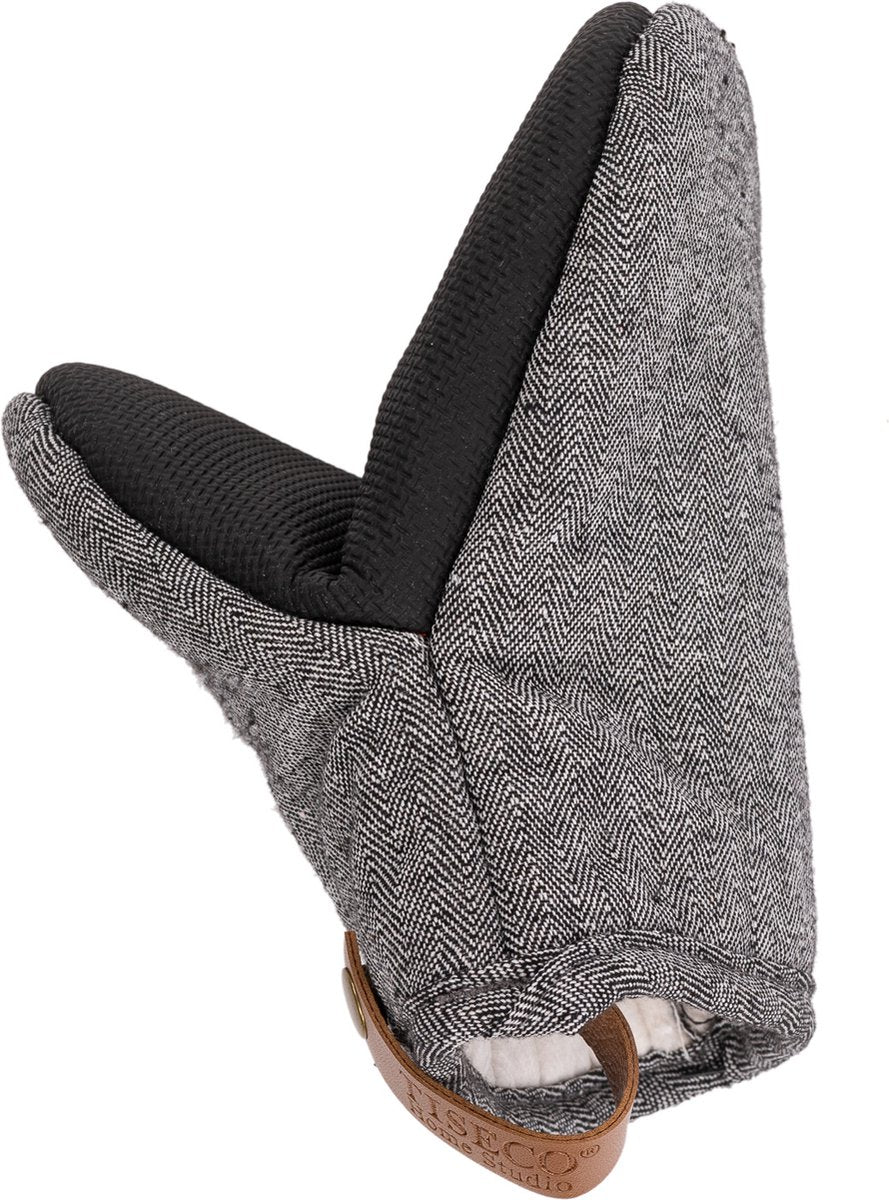 Pinza Tiseco sherlock fishbone - set 2, nero
