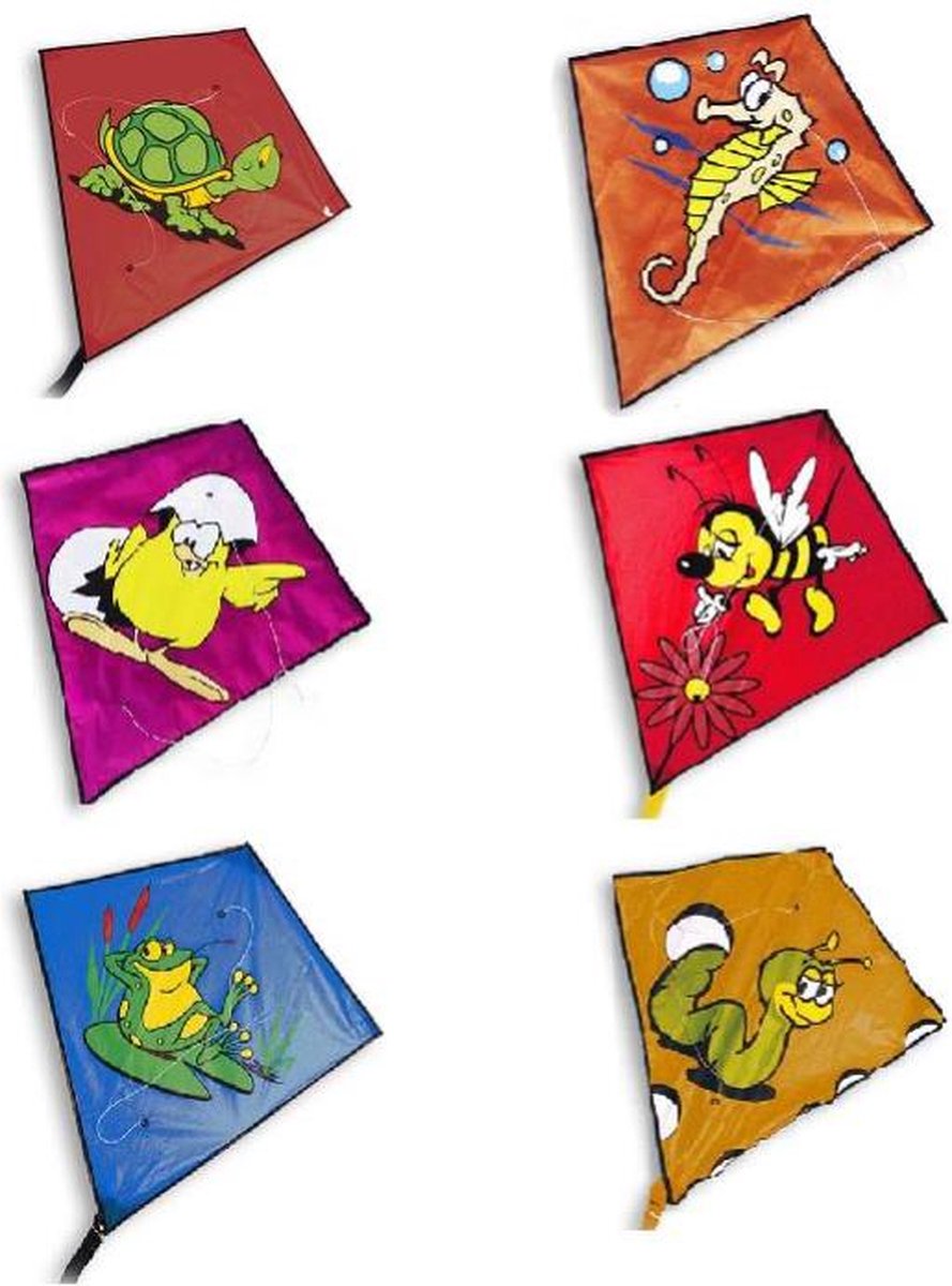 Didak beach divertente aquilone diamante - 60x65 cm