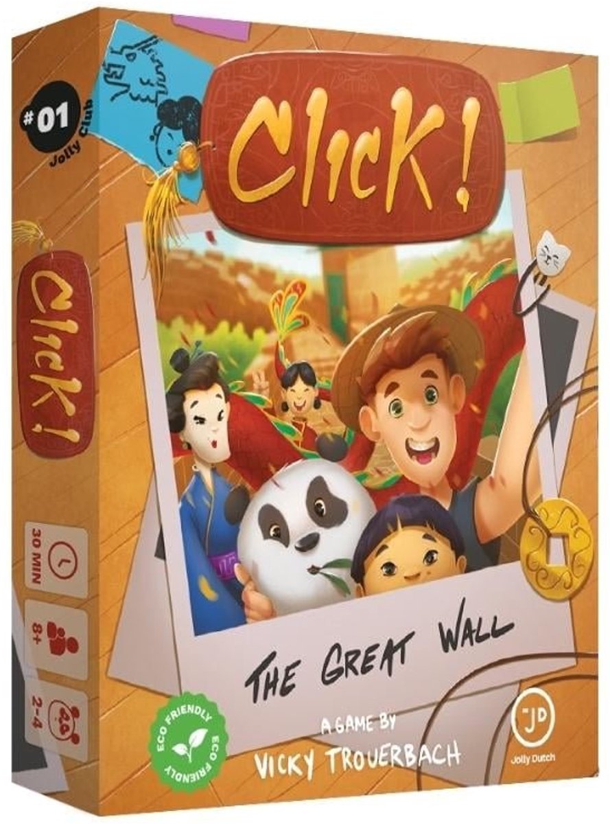 Bel clic olandese! la grande muraglia - gioco di carte -