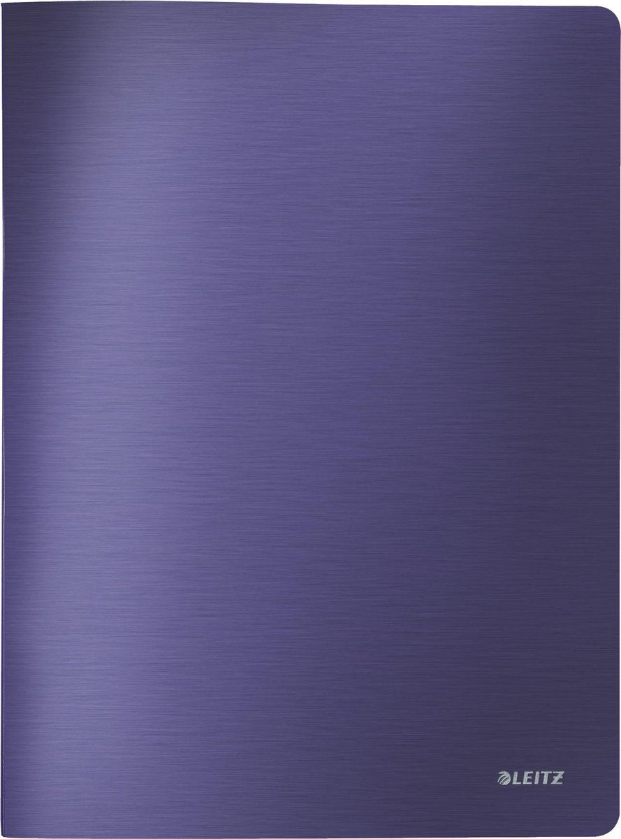Libro de presentación Leitz estilo 39580069 din a4 número de carpetas: 20 azul titanio 1 pieza