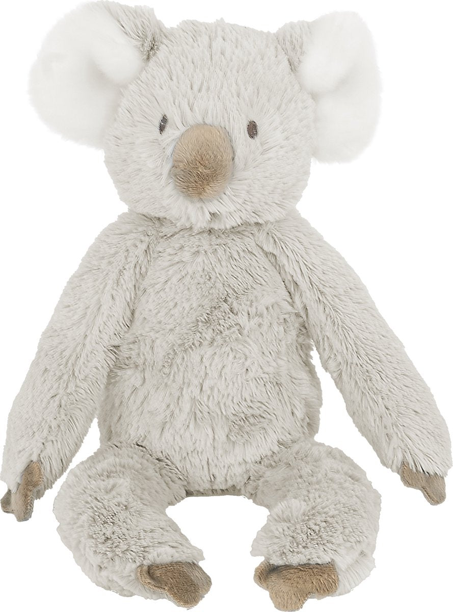 Peluche caballo feliz koala kanzo 34cm - gris - peluche bebé